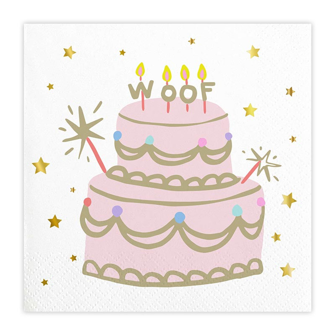 Slant Collections Foil Napkins