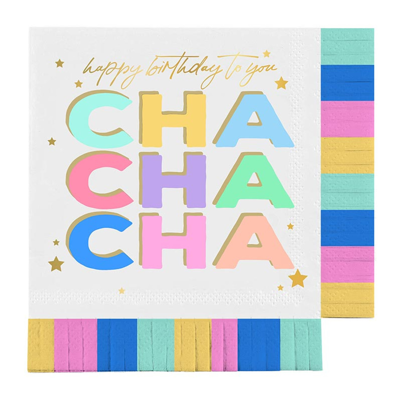 Slant Collections Fringe Napkins