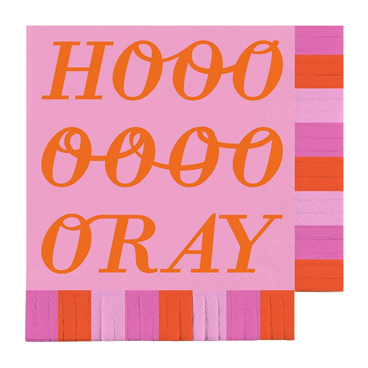 Fringe Napkins - Hooooray - Thumbnail 3