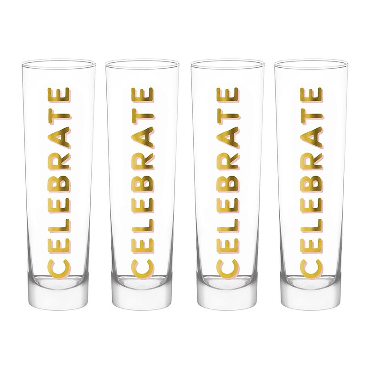 Slant Collections Champagne Glasses
