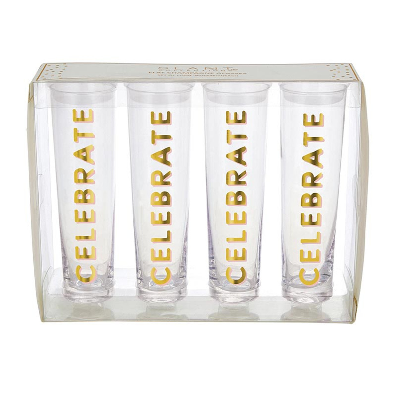 Slant Collections Champagne Glasses - Thumbnail 2