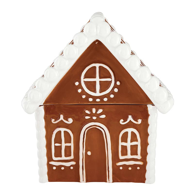 Slant Collections Gingerbread House Cookie Jar - Thumbnail 4