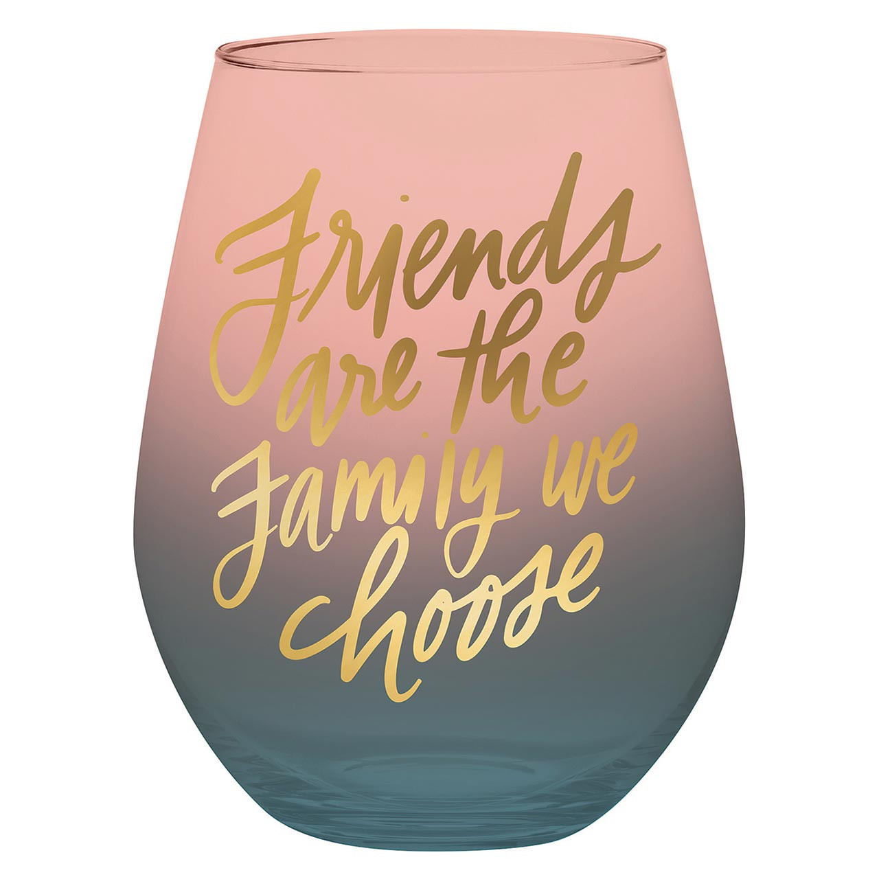 Stemless Wine Glass - Friends