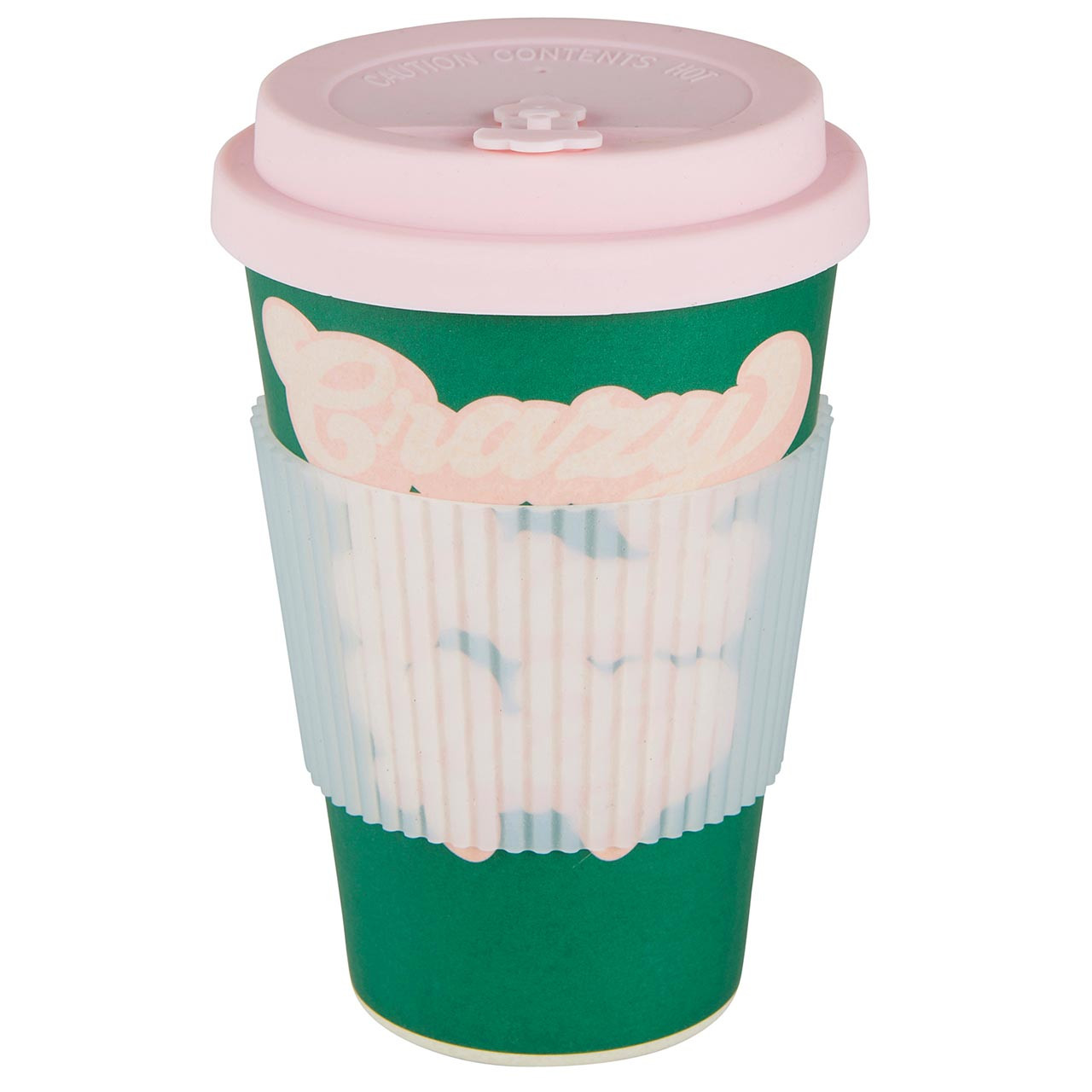 Bamboo to go coffee cup - Crazy Plant Lady - Slant Collections