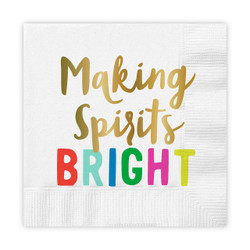 Beverage Napkins - Making Spirits Bright