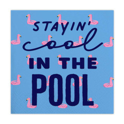 Beverage Napkins - Cool in the Pool