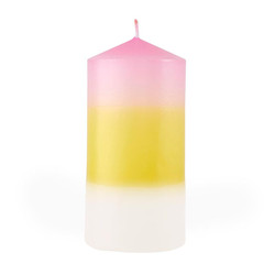 Pillar Candle - Blue-Pink-Orange - [Consumer]Slant Collections