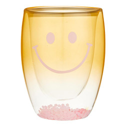 Double-Wall Stemless Wineglass - Smile