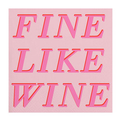 Beverage Napkins - Fine Like Wine