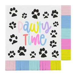 Fringe Napkins - Pawty Time