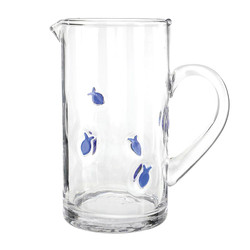 Icon Glass Pitcher - Fish