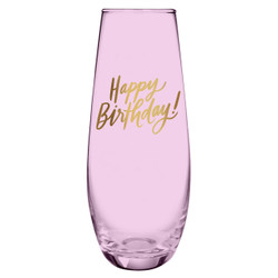 Champagne Glass - Happy Birthday