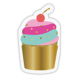 Shaped Napkins - Cupcake