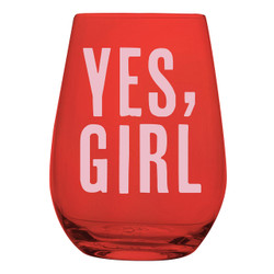 Wine Glass - Yes Girl