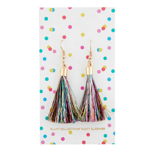 Party Earrings - Multi Dot