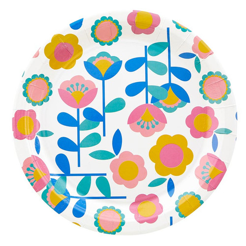 Paper Plates - Mama Floral