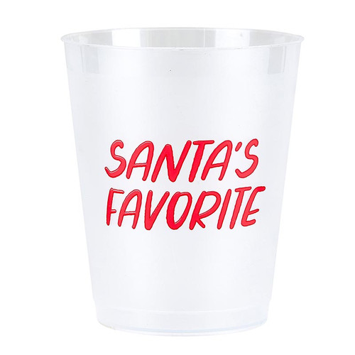 Cocktail Party Cups - Santa's Favorite