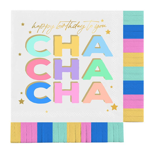 Fringe Napkins - Cha Cha Cha