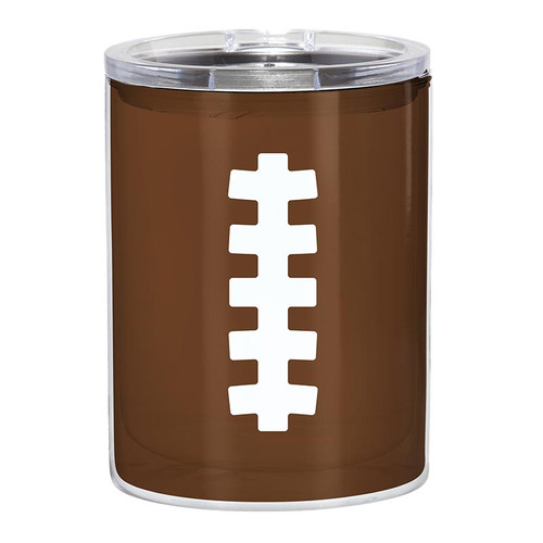 Double-Wall Short Tumbler - Football