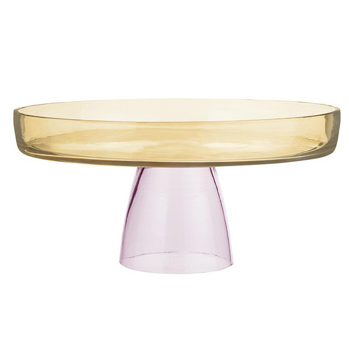 Cake Stand - Birthday Pink/Yellow