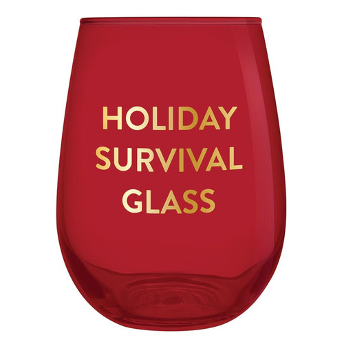 Wine Glass Stainless Steel - Holiday Survival Glass Stainless Steel