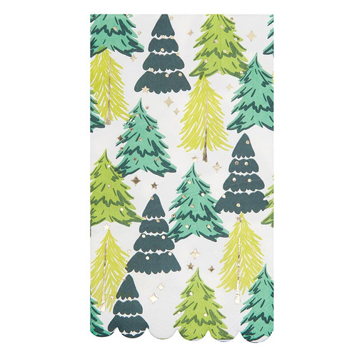 Guest Napkins - Holiday Trees