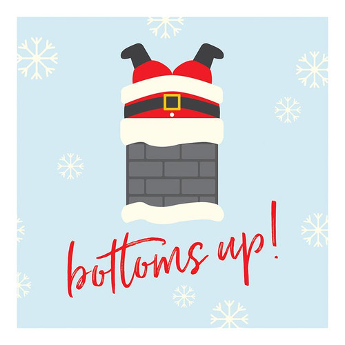 Beverage Napkins - Bottoms Up