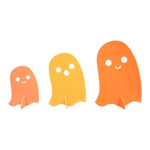 Acrylic Decoration - Ghosts - Set of 3