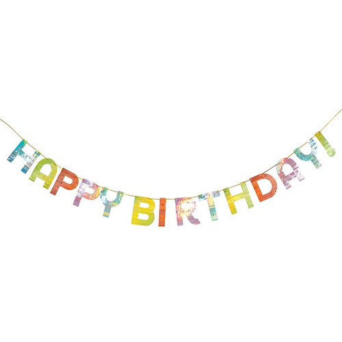 Paper Garland - Happy Birthday 