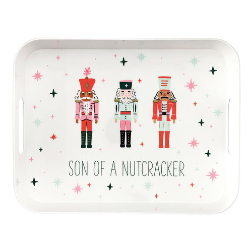 Rectangle Bar Tray - Nutcrackers