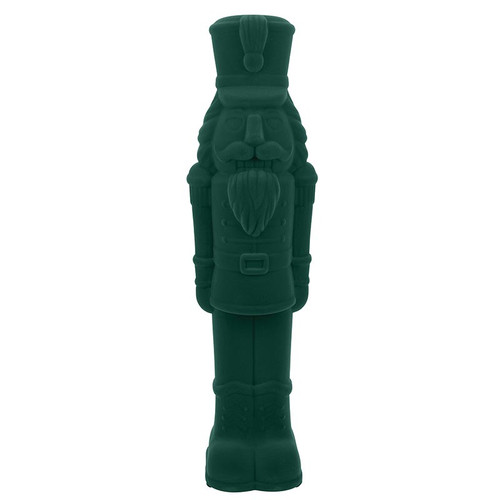 41.5" Flocked Nutcracker - Green