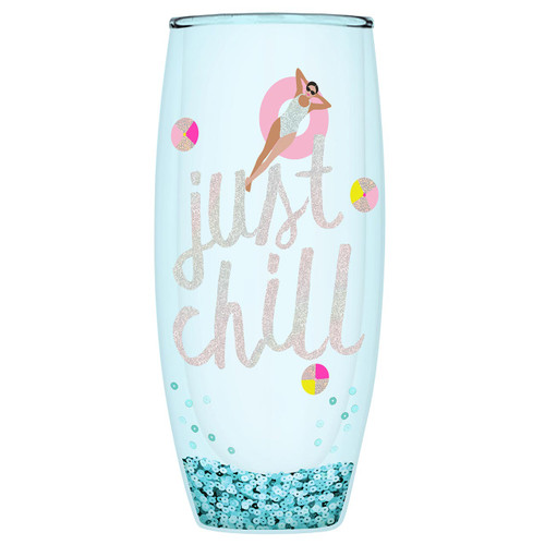 Double-Wall Champagne Glass - Just Chill