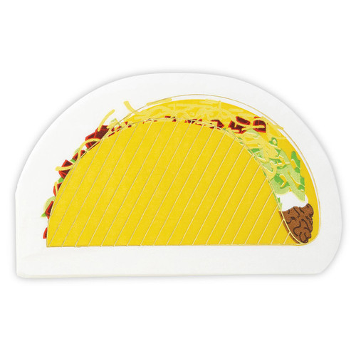 Jumbo Shaped Napkins - Taco