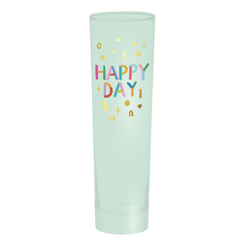 Thimblepress x Slant Flat Champagne Glass - Happy Day