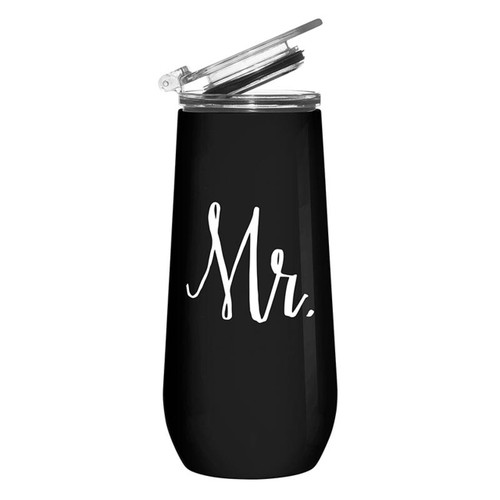 Stainless Steel Champagne Tumbler - Mr