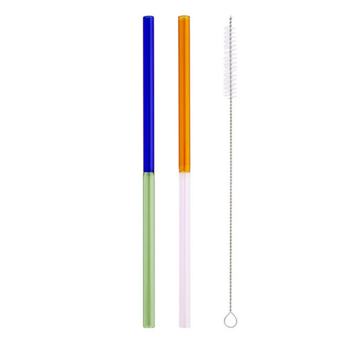 Glass Straws - Funky