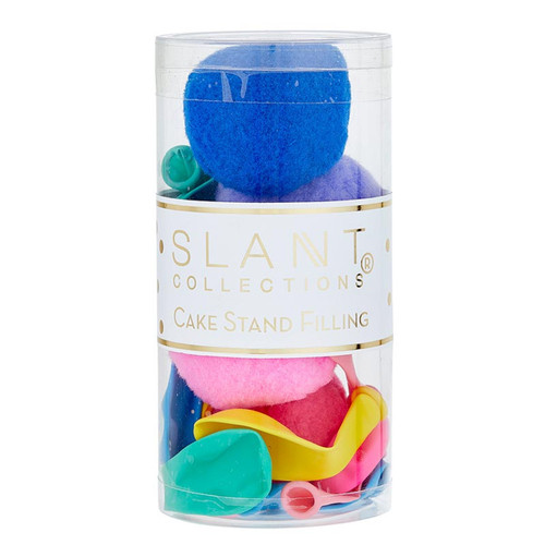 Cake Stand Filler - Pink Blue Yellow Purple