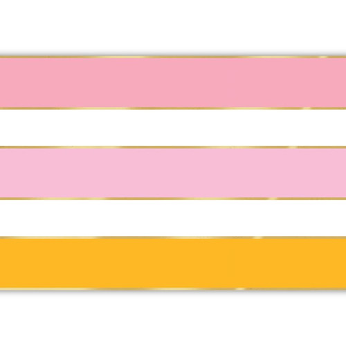 Paper Table Runner - Cabana Stripe 