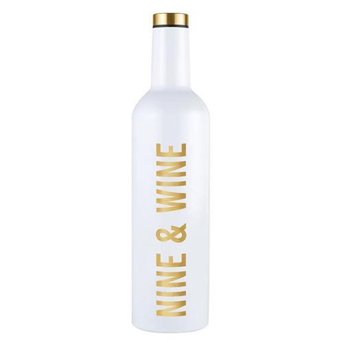 Stainless Steel Wine Bottle - Nine and Wine