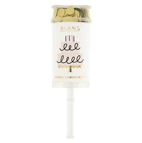 Party Popper - Gold Glitter