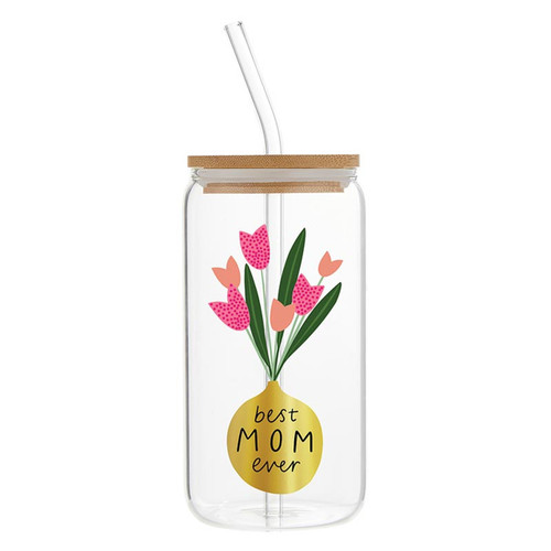 Glass Tumbler - Best Mom Ever