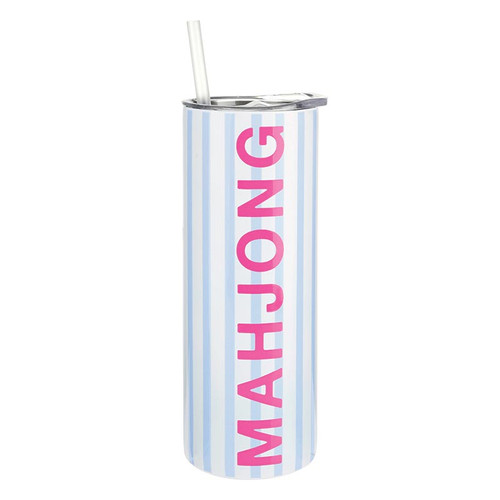 Stainless Skinny Tumbler - Mahjong