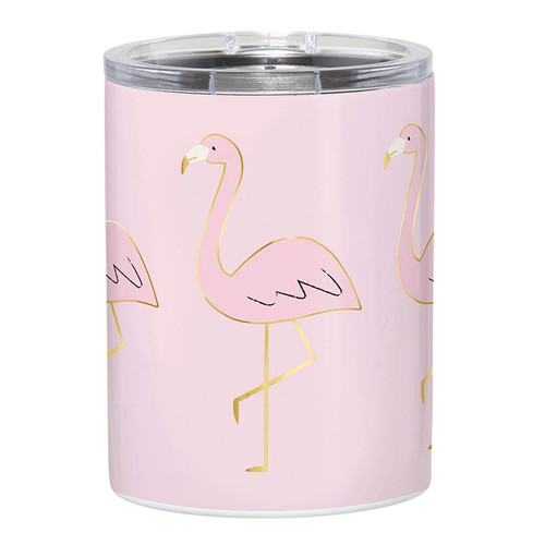 Stainless Steel Tumbler - Flamingo