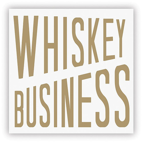 Beverage Napkins - Whiskey Business