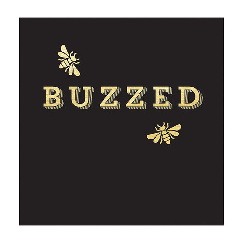 BEVERAGE NAPKINS - BUZZED