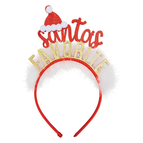 Headband - Santas Favorite Holiday
