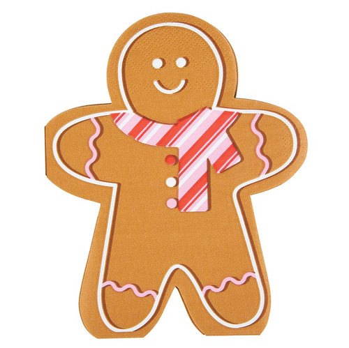 Lunch Napkins - Holiday Gingerbread