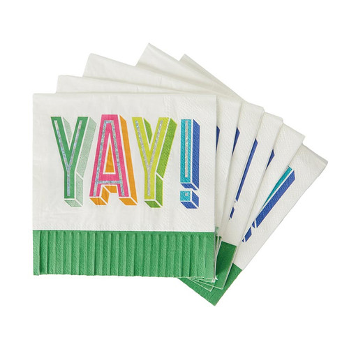 Beverage Napkins - YAY
