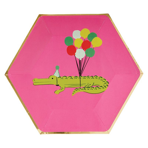 Paper Lunch Plate - Party Animal