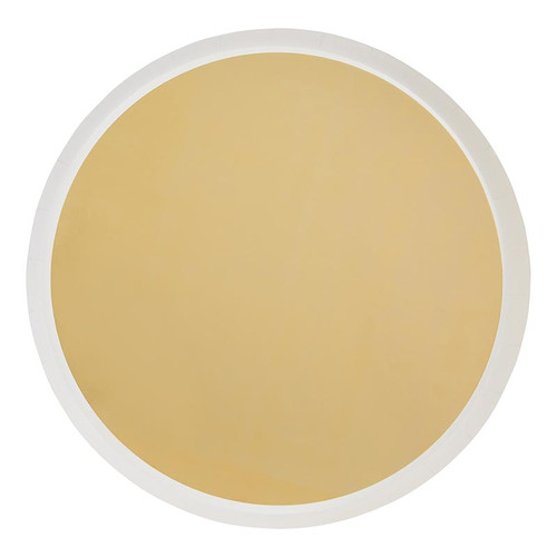 Paper Dinner Plate - Gold and White